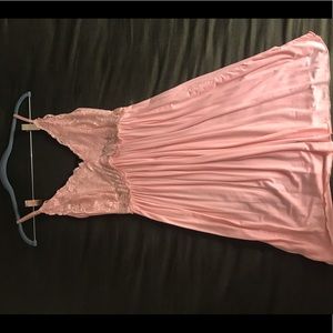Baby Pink Mini Dress